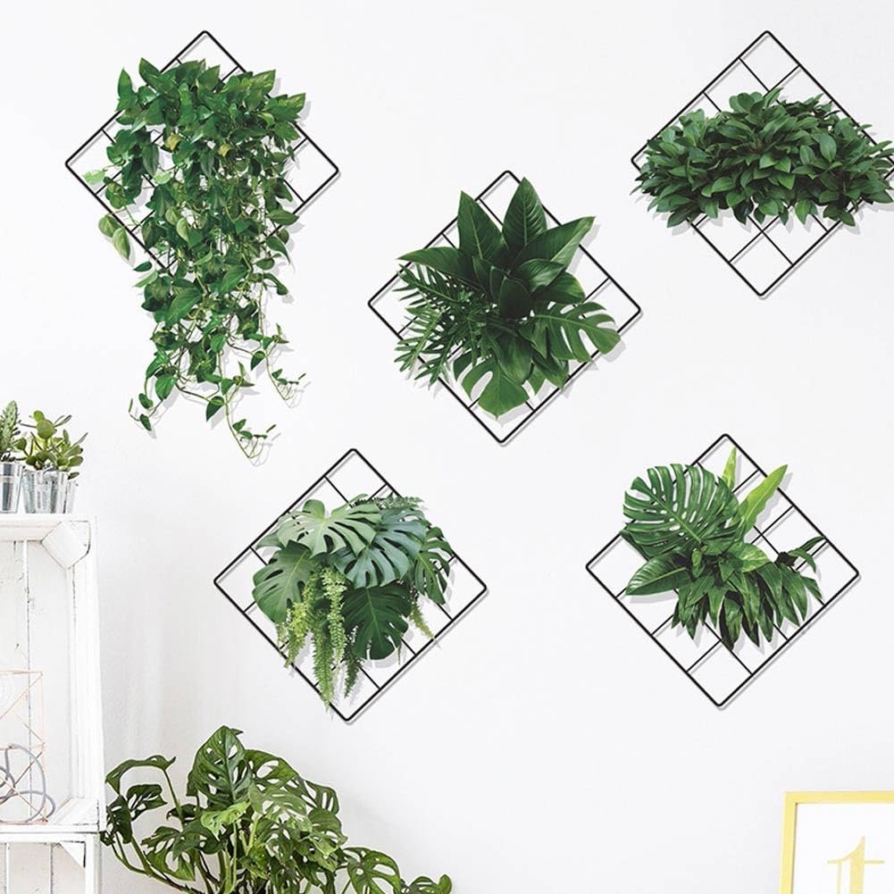 3D Plant Wall Stickers