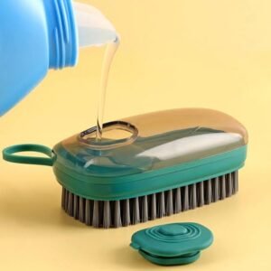 Hydraulic cleaning brush